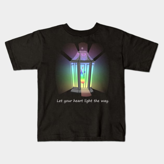 Gay Lantern Agenda Kids T-Shirt by Saira Crystaline